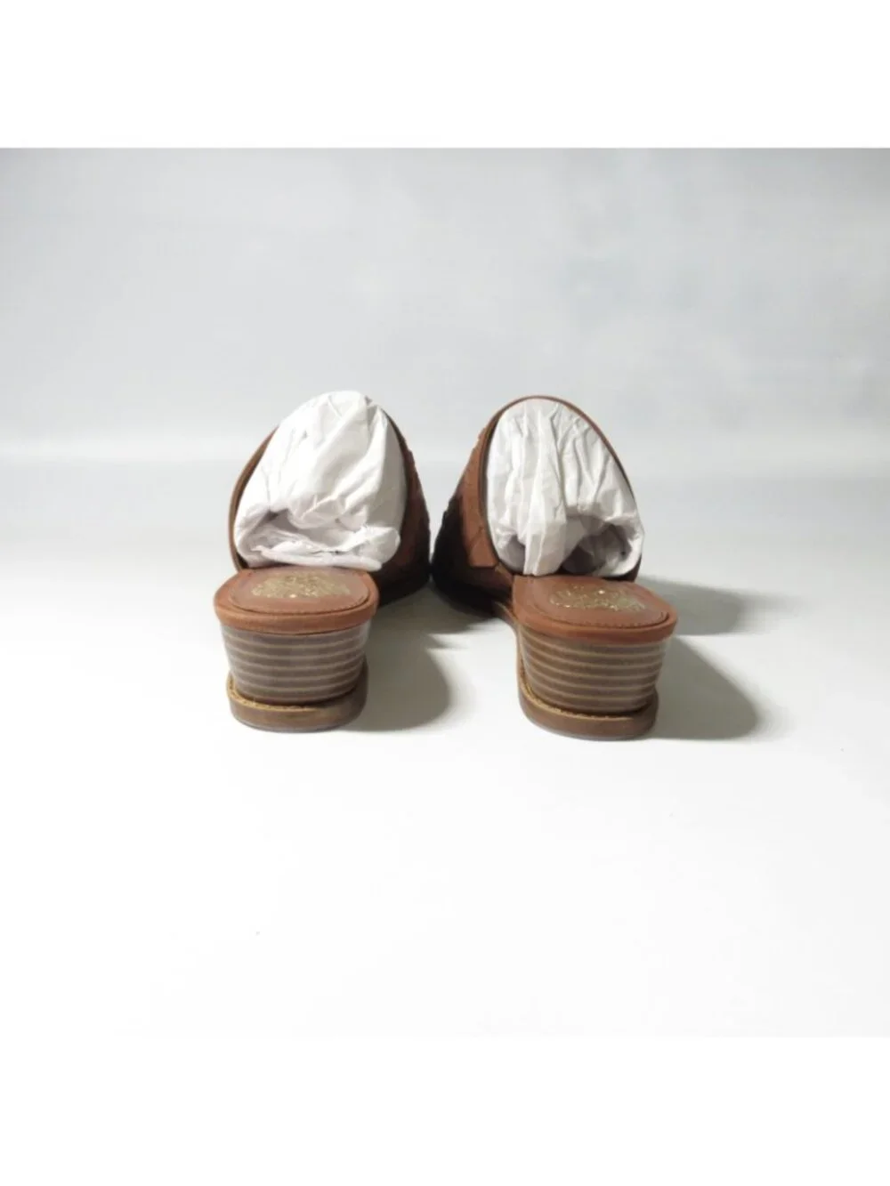 Vince Camuto Leather Wedge Slide Sandals ~ Rallema ~ Size 10 NIB
